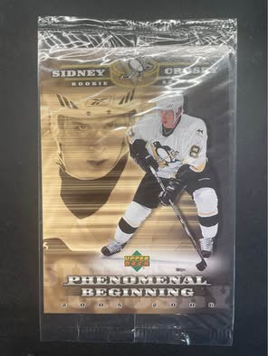 2005-06 Upper Deck Sidney Crosby "Phenomenal Beginning" JUMBO Rookie Card #SC1 – FACTORY SEALED!