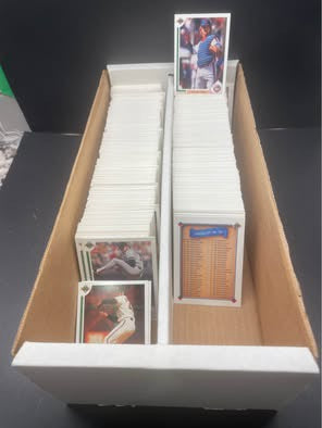 1991 Upper Deck Baseball Cards Lot – ~1,500 Cards in Storage Box