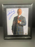 Don Cherry Autographed 8x10 Photo – Framed with Frozen Pond COA
