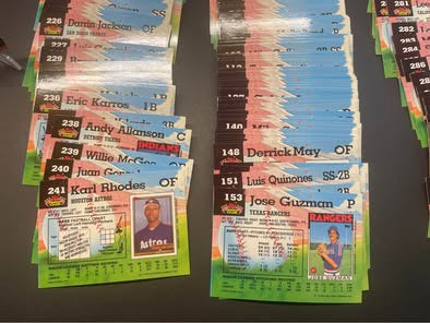 1992 TOPPS Stadium Club Series 1 (292-300)