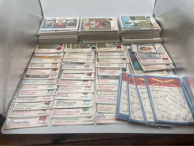 Vintage 1973 O-Pee-Chee Baseball Cards – Approx. 200 Cards!