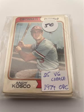 Hard to find 1974 O-Pee-Chee Baseball Cards