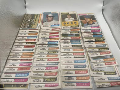 Lower Grade Collection of 67 1974 O-Pee-Chee Baseball Cards!