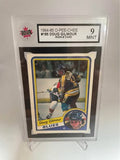 1984-85 O-Pee-Chee Doug Gilmour Rookie Card #185 - KSA 9 MINT (Blues)