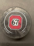 Vintage Ottawa 67’s Official OHL Game Puck