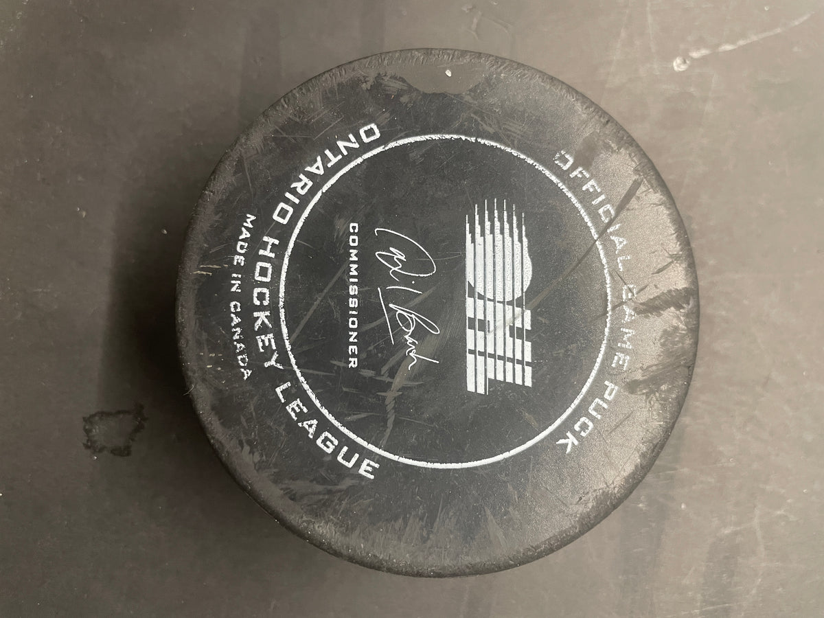 Vintage Ottawa 67’s Official OHL Game Puck