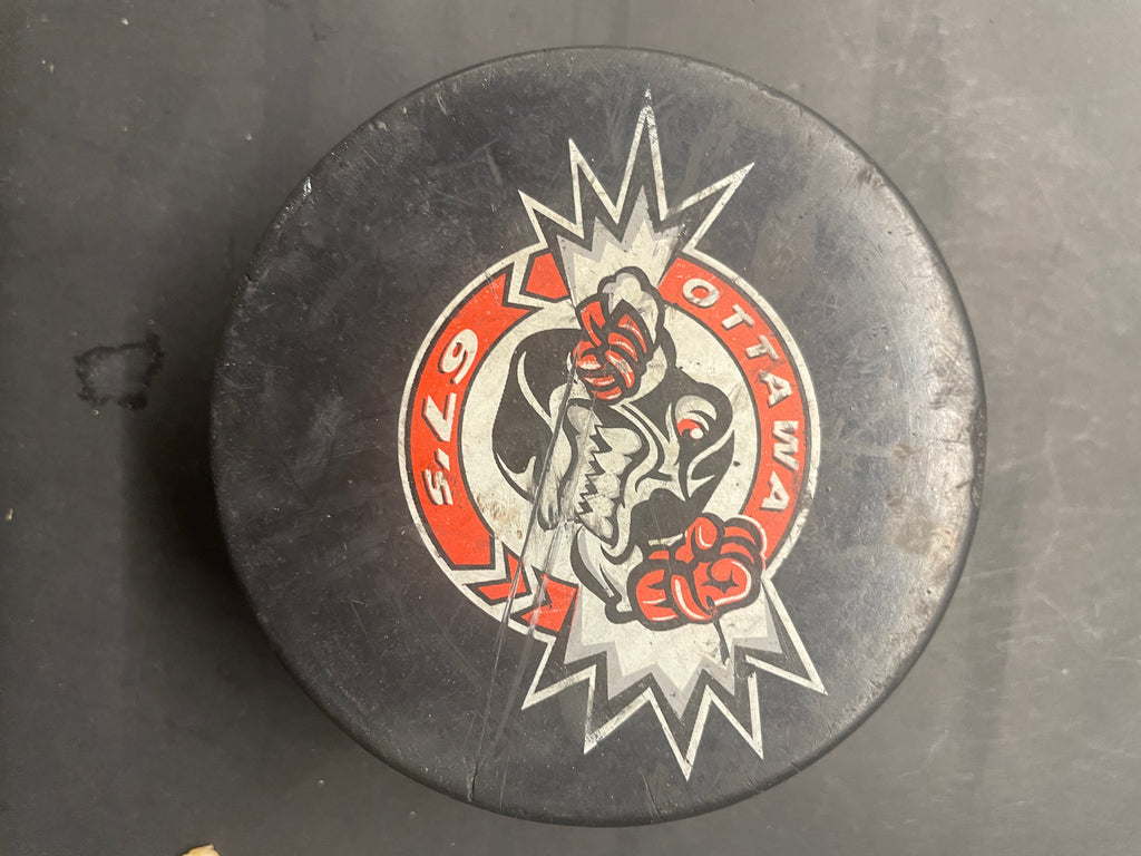 Vintage Ottawa 67’s “Killer Puck” Official OHL Game Puck