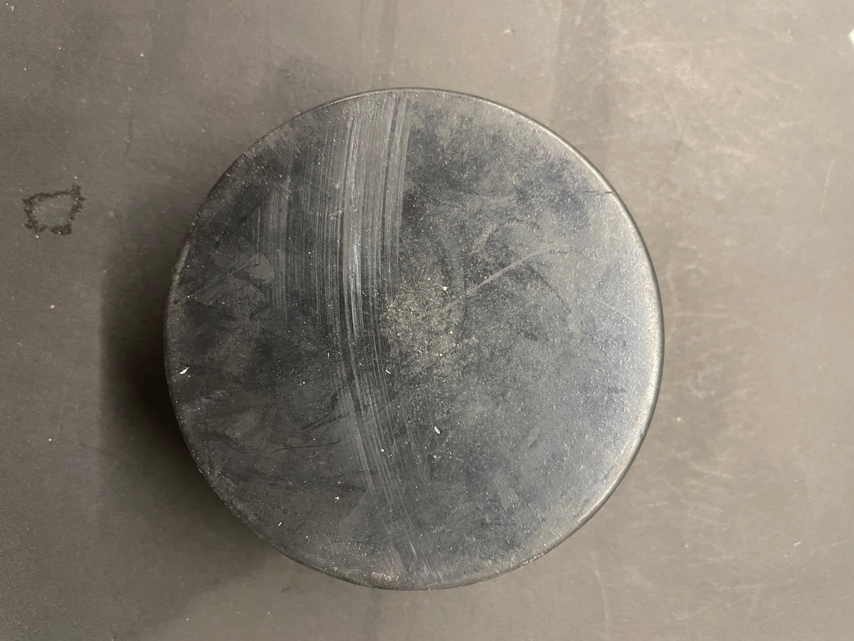 Vintage NHL Center Ice Official Practice Puck - In Glas Co Canada