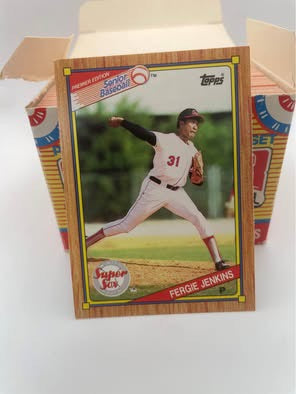 1989-90 Topps Premier Edition Senior Professional Baseball Association Complete Box Set (132 Cards)