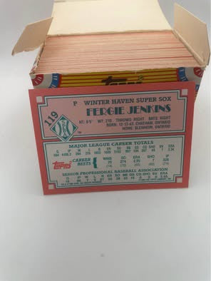 1989-90 Topps Premier Edition Senior Professional Baseball Association Complete Box Set (132 Cards)