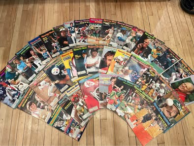 Complete 1974 Sports Illustrated Magazine Lot (50+ Issues) - Full Year!