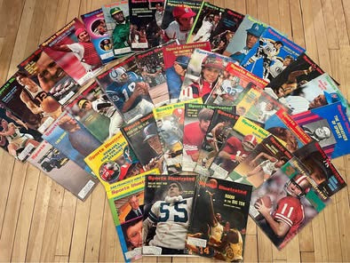 Vintage 1972 Sports Illustrated Lot – Rare Icon Covers (Mays, Unitas, Wilt) - Ottawa