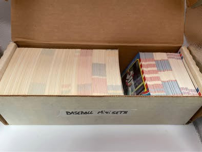 10 Complete Vintage Fleer Baseball Mini Sets (1985–1987) – 440+ Cards!