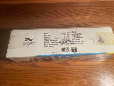 1992 Topps Baseball Complete Box Set – 792 Cards (Open Box)