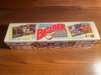 1991 Donruss Baseball Complete Box Set – 784 Cards (Open Box)