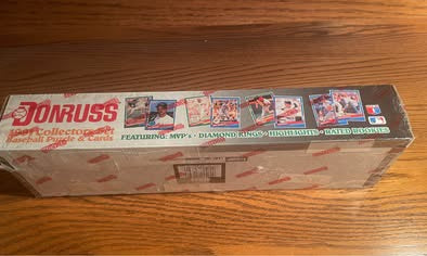 1991 Donruss Baseball Cards Complete Factory Sealed Collector's Set