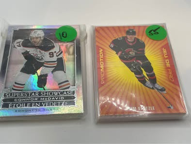2021-22 Upper Deck Tim Hortons Hockey COMPLETE Insert Sets + Near Complete Base