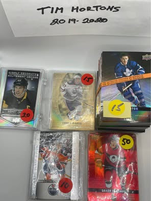 2019-20 Tim Hortons Upper Deck Hockey Card Bundles & Complete Base Set