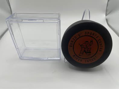 Vintage Chicago Blackhawks Gunzo's Sports Center Hockey Puck – Retro Souvenir