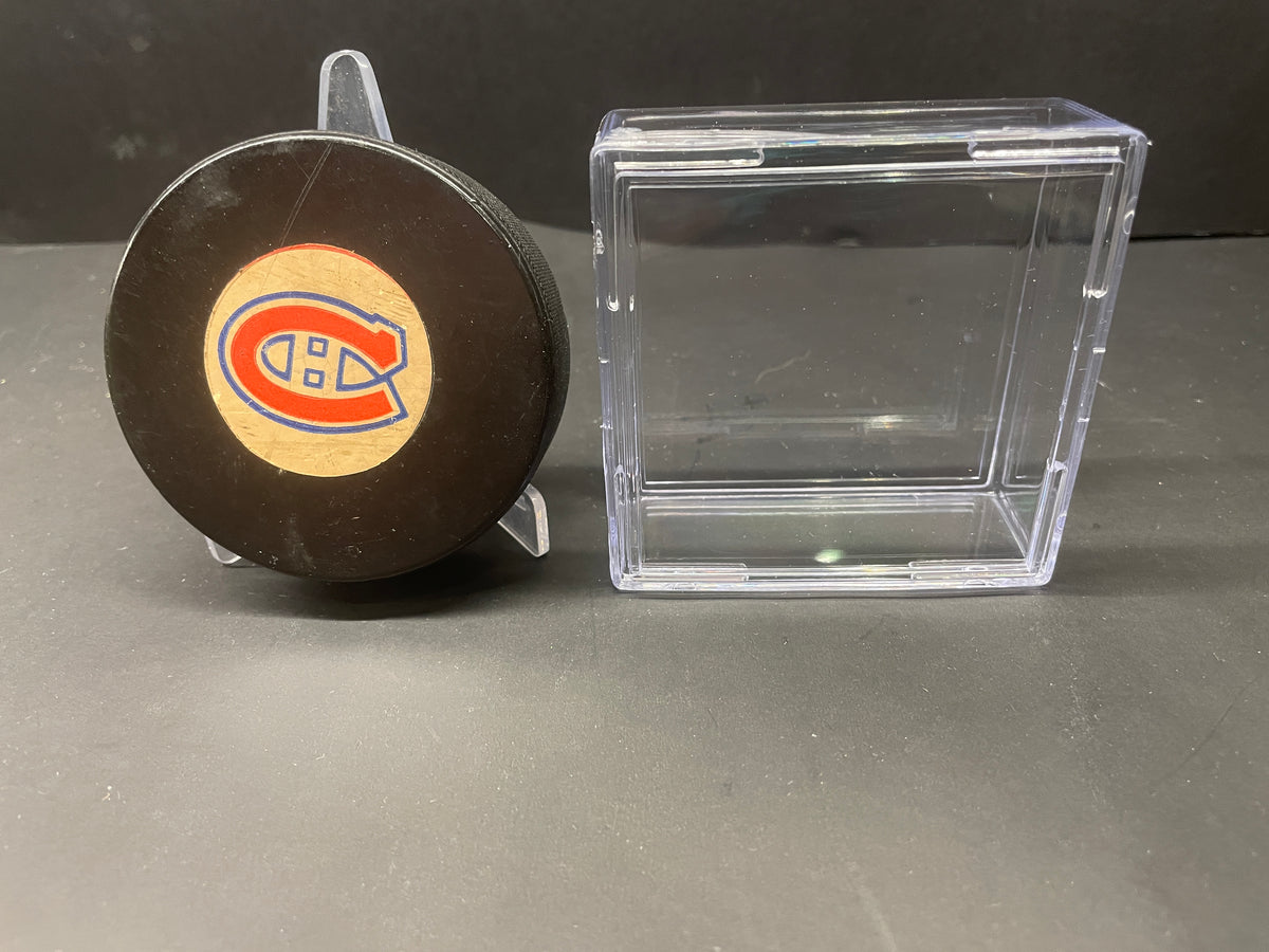 Vintage 1960s/1970s Montreal Canadiens NHL Hockey Puck – Viceroy Made in Canada