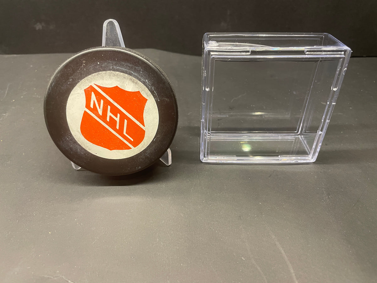 Ultra-Rare Vintage 1975–76 Denver Spurs NHL Expansion Puck – Viceroy Made in Canada