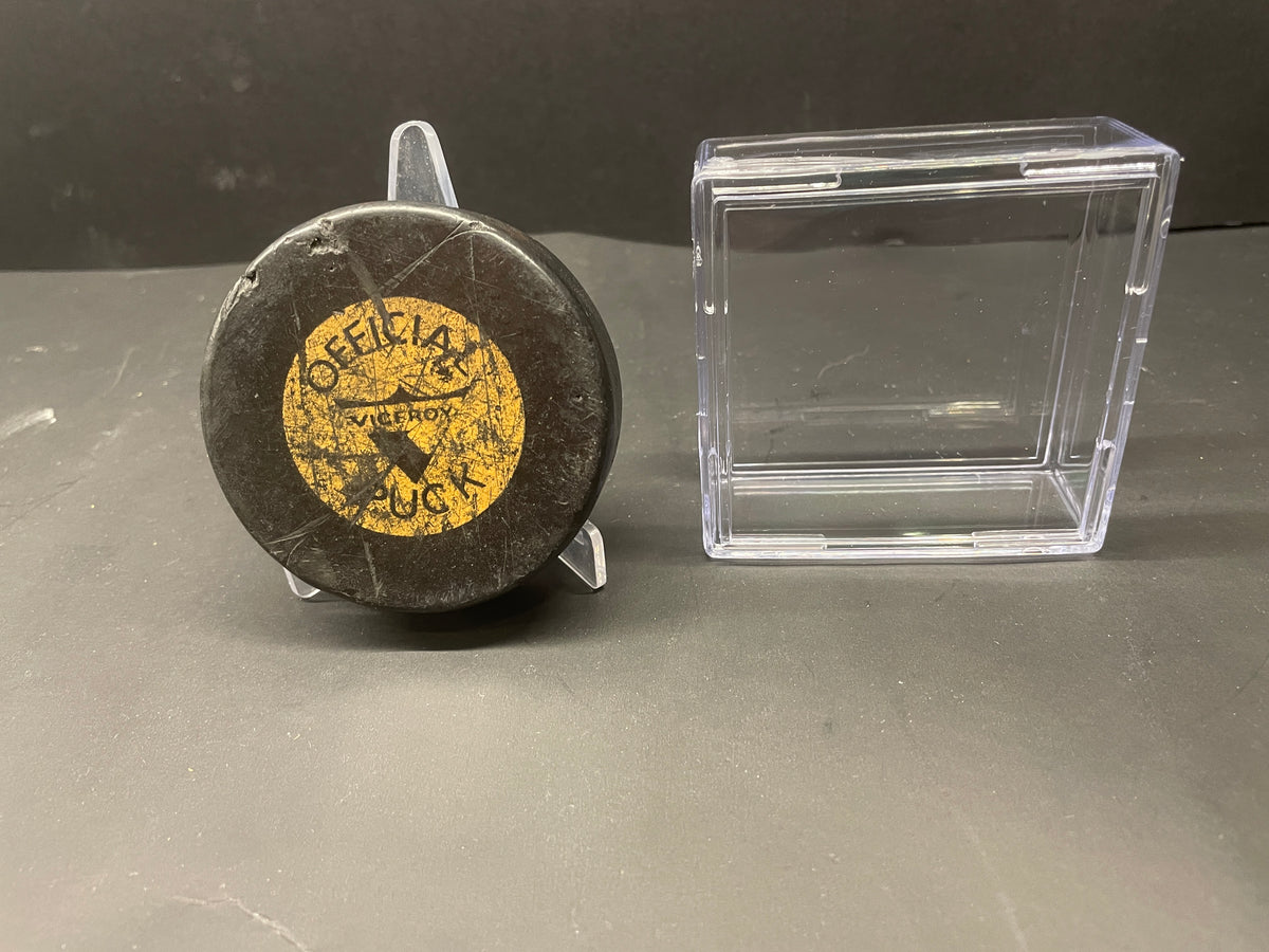 Vintage 1970s Viceroy Official Hockey Puck - Made in Canada