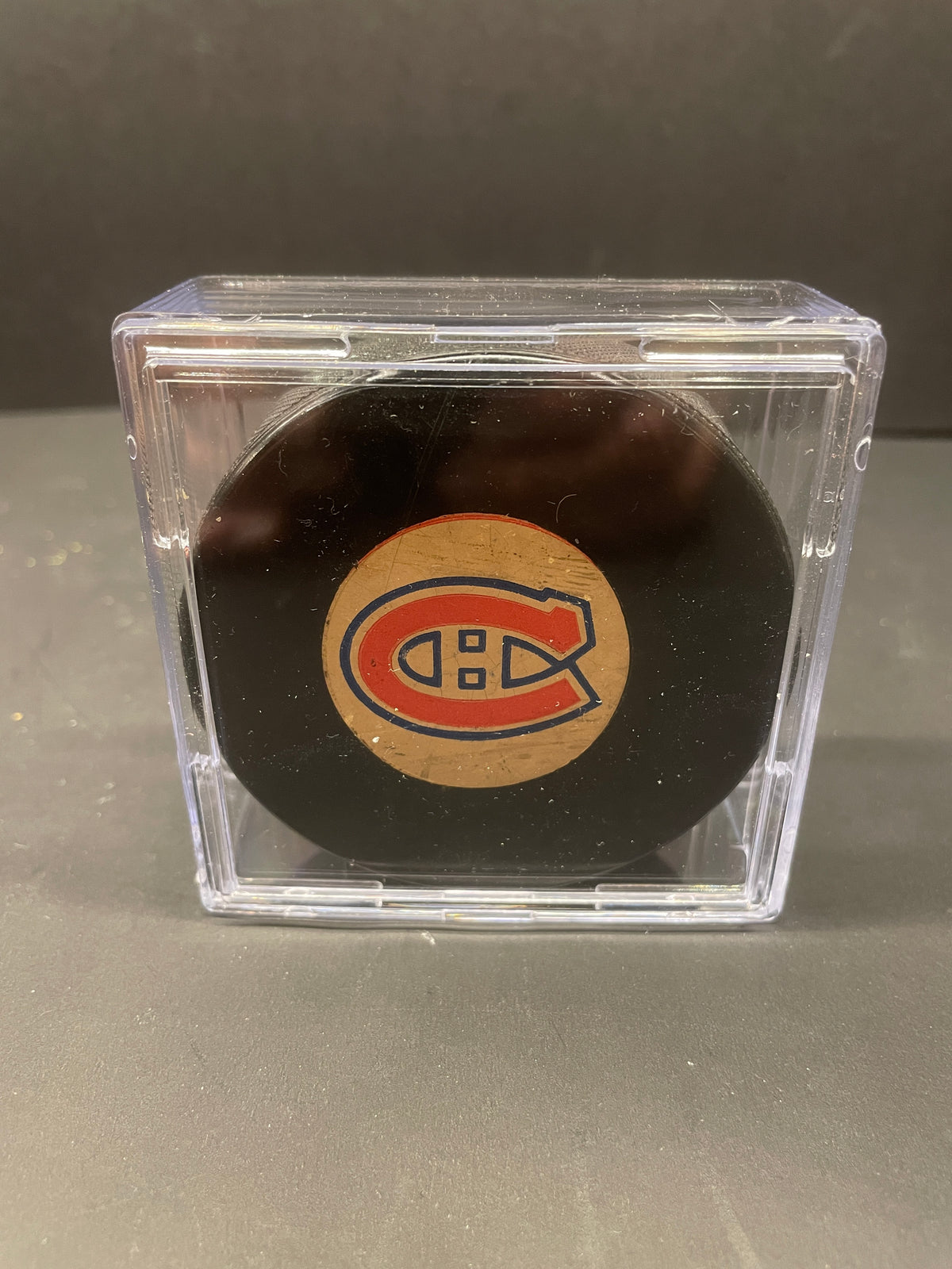 Vintage 1960s/1970s Montreal Canadiens NHL Hockey Puck – Viceroy Made in Canada
