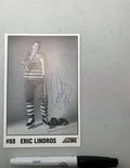 Eric Lindros Autographed 1990 Score Promo Card / Photo #88 (Oshawa Generals)