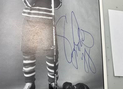 Eric Lindros Autographed 1990 Score Promo Card / Photo #88 (Oshawa Generals)