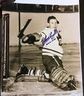 Harry Lumley Signed 11x14 Photo (Toronto Maple Leafs) - JSA COA &amp; HOF Inscribed