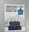 Rare Vintage 1964/65 Toronto Maple Leafs "Hockey Action" Unused Colouring Book – Mint Condition!