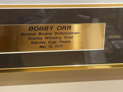 Bobby Orr Signed Limited Edition 16" x 20" "The Goal" Framed Photo (#14/500) – Rare 1993 Pepsi-Cola Canada Presentation