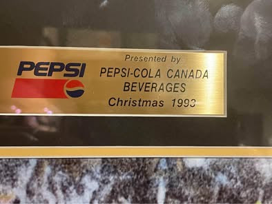 Bobby Orr Signed Limited Edition 16" x 20" "The Goal" Framed Photo (#14/500) – Rare 1993 Pepsi-Cola Canada Presentation