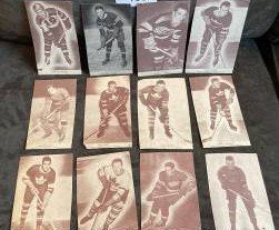 Lot of 12 Vintage 1939-41 O-Pee-Chee (V301) Hockey Cards – Filler/Starter Lot inc. Max Bentley
