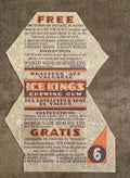 Impossible-to-Find 1933/34 Ice Kings Chewing Gum Hockey Wrapper – World Wide Gum Co.