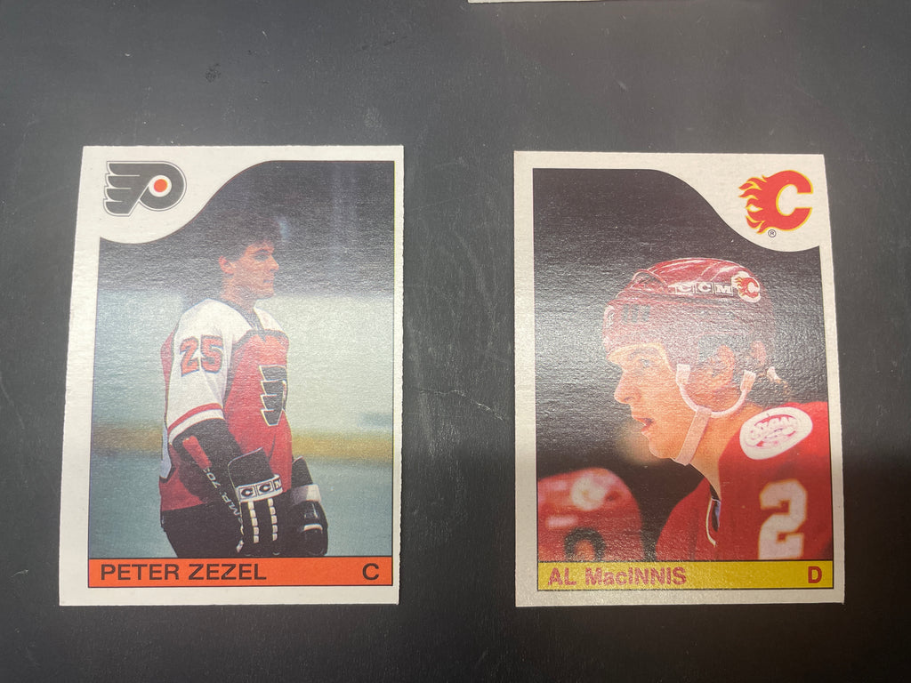 NM 1985-1986 O-Pee-Chee NHL Hockey Card Set – 263/264 Cards – Multiple Gretzky & MacInnis Rookie Card