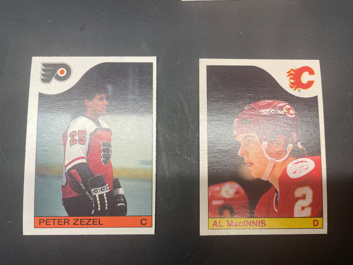 NM 1985-1986 O-Pee-Chee NHL Hockey Card Set – 263/264 Cards – Multiple Gretzky & MacInnis Rookie Card
